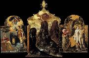 El Greco The Modena Triptych painting